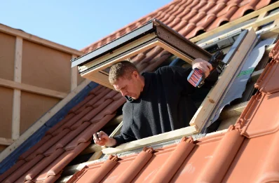 Pose de fenêtres de toit Velux à Hiesse